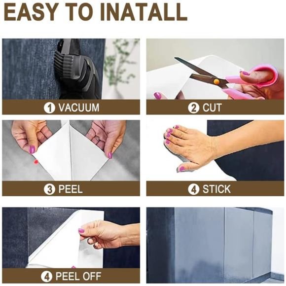 10 PCs Cat Scratcher, Double-side Sticky Cat Scratch Deterrent Tape - Picture 5 of 7